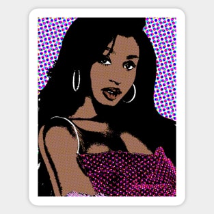 normani style pop art Sticker